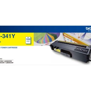 BROTHER TN341 YELLOW TONER CARTRIDGE STANDARD YIELD