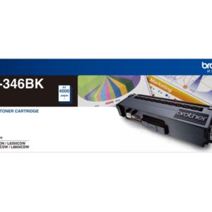 BROTHER TN346 BLACK TONER CARTRIDGE HIGH YIELD