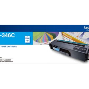 BROTHER TN346 CYAN TONER CARTRIDGE HIGH YIELD