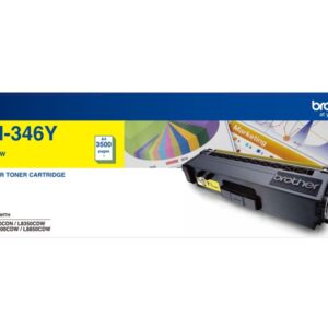BROTHER TN346 YELLOW TONER CARTRIDGE HIGH YIELD
